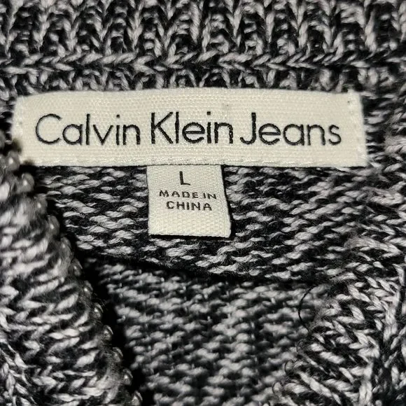 Men's Calvin Klein Jeans Sweater Size Large - Picture 3 of 5